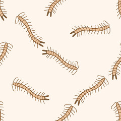 bug cartoon , cartoon seamless pattern background