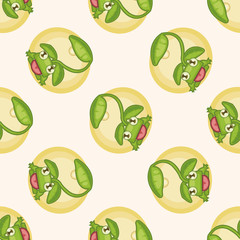 design frog lamp style , cartoon seamless pattern background