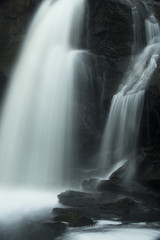 Chapman Falls, Eightmile River in Devil's Hopyard State Park,Con