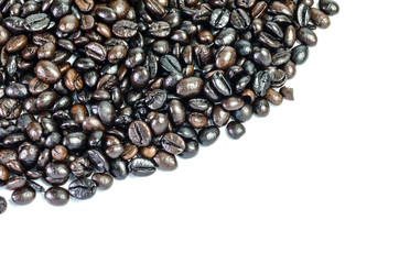 Roasted coffee beans