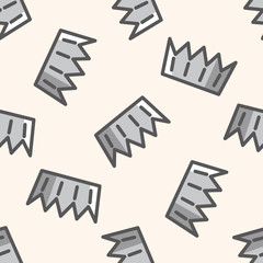 kitchenware baking mold , cartoon seamless pattern background