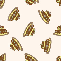 decorating cake 10, cartoon seamless pattern background