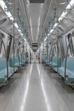 Metro vehicle interior