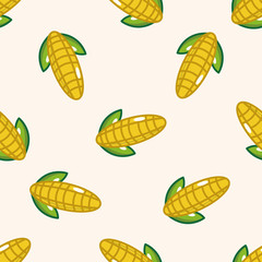 vegetables and fruits , cartoon seamless pattern background