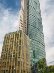 Obraz premium One of the skyscrapers on Reforma street, Mexico City, Mexico