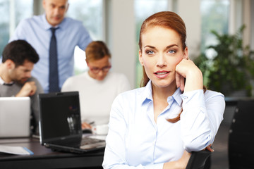 Middle age businesswoman portrait