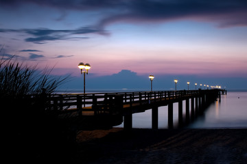 Fototapeta premium Seebrücke Graal Müritz