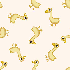 bird cartoon , cartoon seamless pattern background