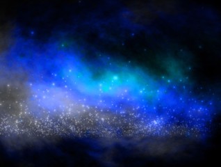 Obraz premium galaxy in outer space