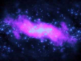 galaxy in outer space