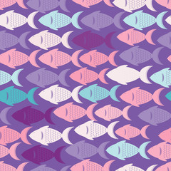seamless background with fish