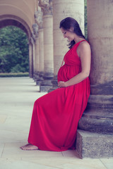 vintage pregnant