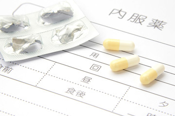医療イメージ―内服薬