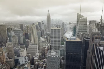 Papier Peint photo autocollant New York New York at a rainy day