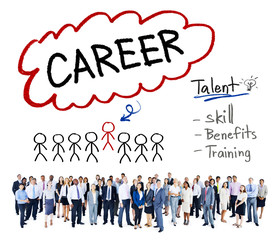 Career Talent Skill Talent Benefits Occupation Concept