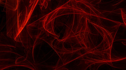 Abstract dark background with murky red energy