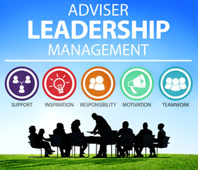 Adviser Leadership Management Director Responsibility Concept