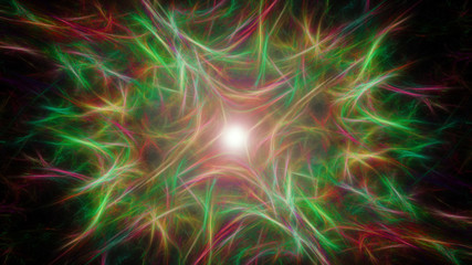 Colored abstract background with a mess of colors