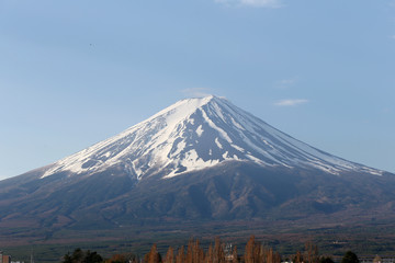 Mount Fuji.