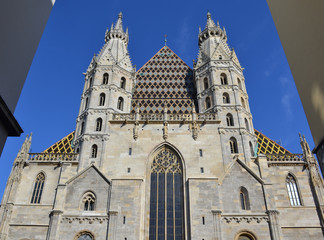 Fototapeta na wymiar St. Stephan Cathedral in Vienna, Austria