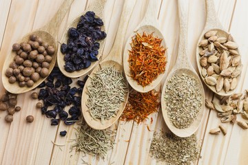 Herb, sandalwood, papyrus.