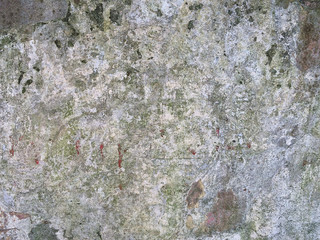 Texture muro di cemento  sfaldato, diversi colori