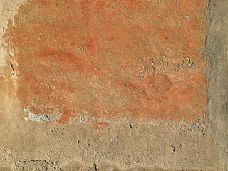 Texture muro di cemento arancione sfaldato