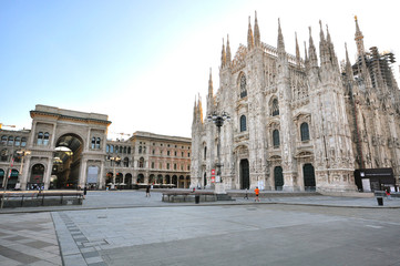 Fototapeta premium Duomo, Mediolan