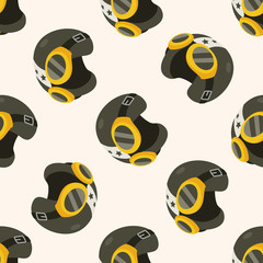 flight helment , cartoon seamless pattern background
