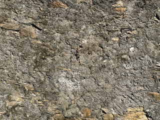 Texture muro di cemento e pietra sfaldato