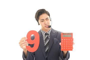 苦悩するオペレーター