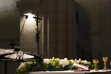 communion in a church
