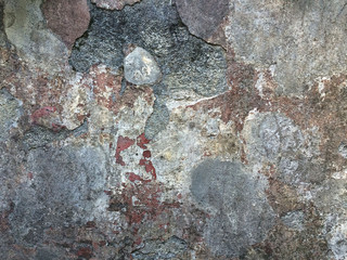 Texture muro di cemento sfaldato, diversi colori