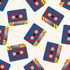 Audiotape , cartoon seamless pattern background