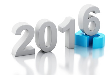 3d New Year 2016