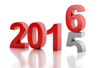 3d New Year 2016