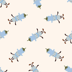 flower,f , cartoon seamless pattern background