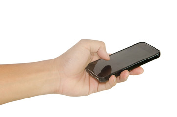smart phone hand