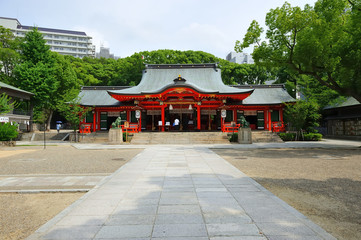 Fototapeta premium 日本 神戸三宮の生田神社