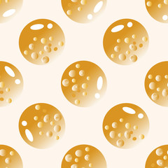 Space planet , cartoon seamless pattern background