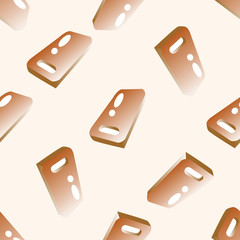 kitchenware chopping board , cartoon seamless pattern background