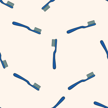 dentist tools , cartoon seamless pattern background