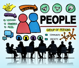 People Person Group Citizen Community Concept