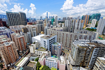 Hong Kong Urban downtown