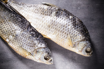 Salt fish.