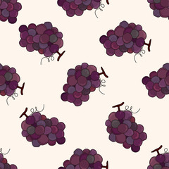 vegetables and fruits , cartoon seamless pattern background