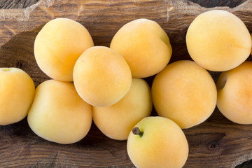 Fresh apricots
