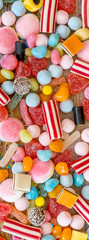 variety of candies 