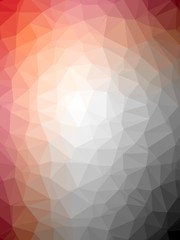 Obraz premium Abstract colorful triangular or polygonal background.