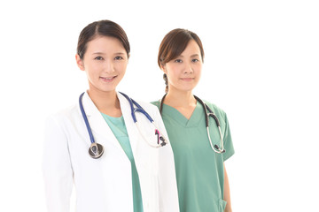 Fototapeta premium 笑顔の女医